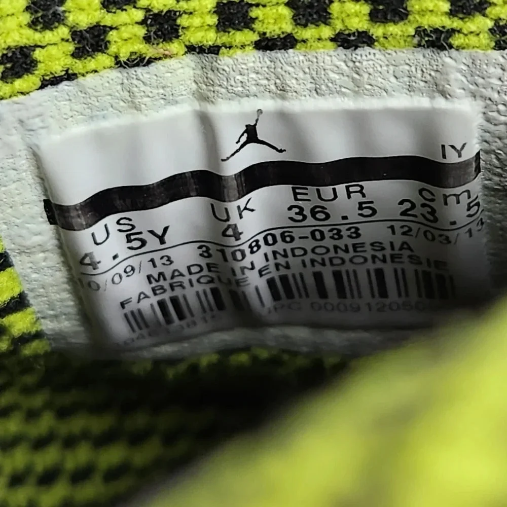 Nike Air Jordan Retro 10 Venom Green Black